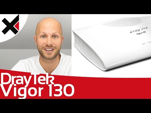 DrayTek Vigor 130 als VDSL Modem einrichten Tutorial Deutsch | iDomiX