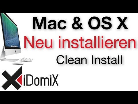 Mac OS X Neu installieren Auslieferungszustand Clean Install El Capitan