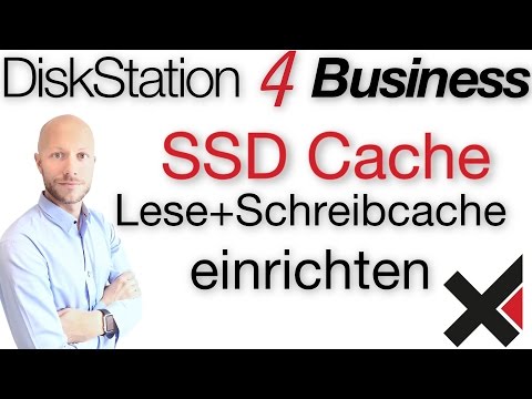 DiskStation 4 Business SSD Cache einrichten Lese und Schreibcache