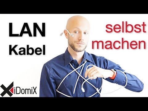 Netzwerkkabel LAN selber machen | iDomiX