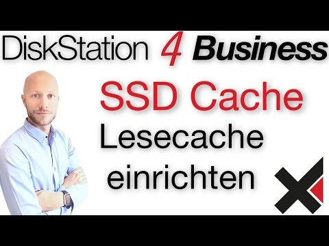 DiskStation 4 Business SSD Cache einrichten Lesecache