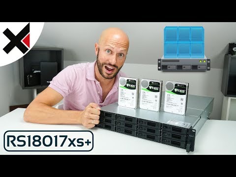 Synology VMM auf einer RS18017xs+ mit Exos X12 SAS HDDs | iDomiX