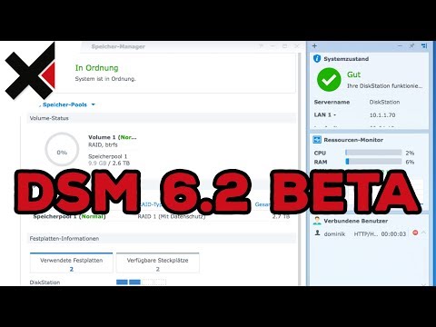 Synology DSM 6.2 Beta Überblick &amp; Neuerungen | iDomiX