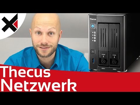 Im Netzwerk auf das Thecus NAS zugreifen Tutorial Deutsch | iDomiX