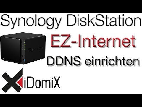 Synology DiskStation DSM 6 EZ-Internet (DDNS) externen Zugriff einrichten