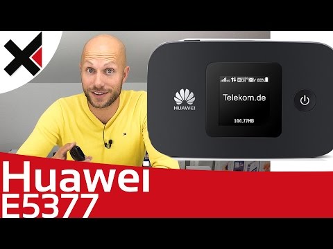 Huawei E5377 Mobile WiFi Erster Eindruck &amp; Einrichten | iDomiX