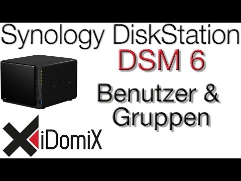 Synology DiskStation DSM 6 Benutzer und Gruppen einrichten