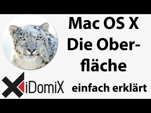 Mac OS X Schreibtisch / Oberfläche für Umsteiger / Switcher / Einsteiger (#1)