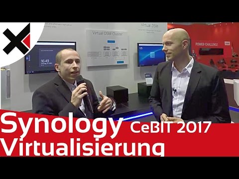 Synology CeBIT 2017: Virtualisierung von Windows, DSM und Linux mit Virtual DSM | iDomiX