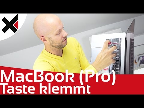 MacBook (Pro) 2016 Taste klemmt reparieren | Tastatur richtig reinigen | iDomiX