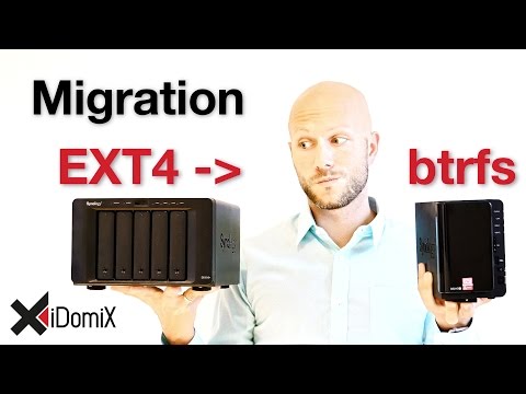 Meine Migration zu btrfs von EXT4 der Synology DiskStation | iDomiX