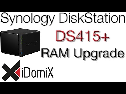 Synology DiskStation DS415+ RAM Upgrade