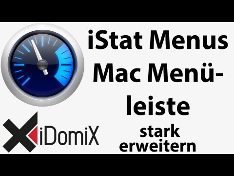 iStat Menus - Mac Menüleiste stark erweitern / aufbohren / Review