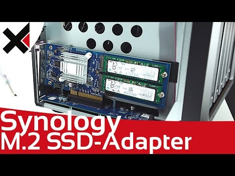 Synology M.2 SSD-Adapterkarte installieren M2D17 SSD-Cache | iDomiX