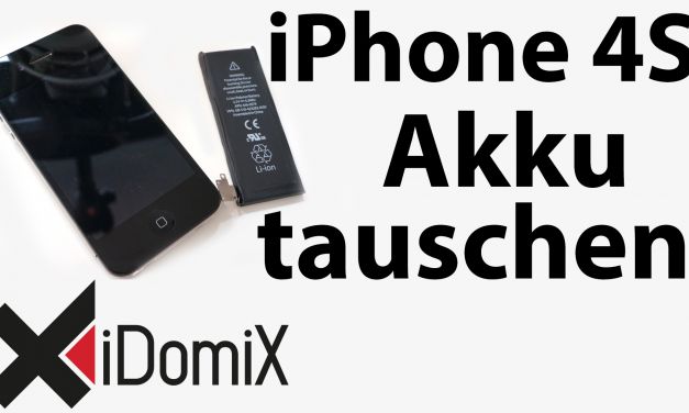 #233 Apple iPhone 4S Akku tauschen / wechseln