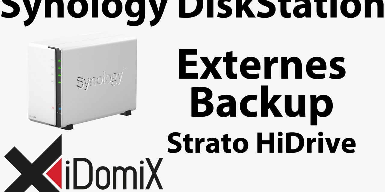 Synology DiskStation Backup in die Cloud (Strato HiDrive)