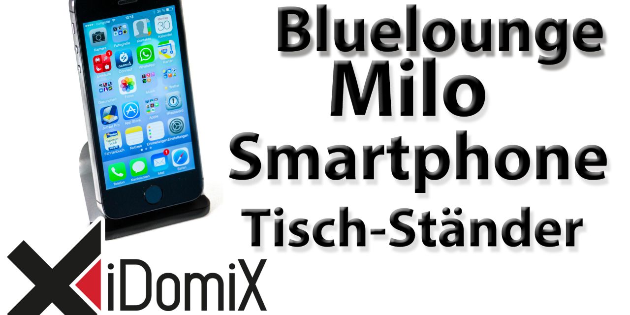 Bluelounge Milo Tisch-Ständer für Smartphones mit Millionen Saugnäpfen