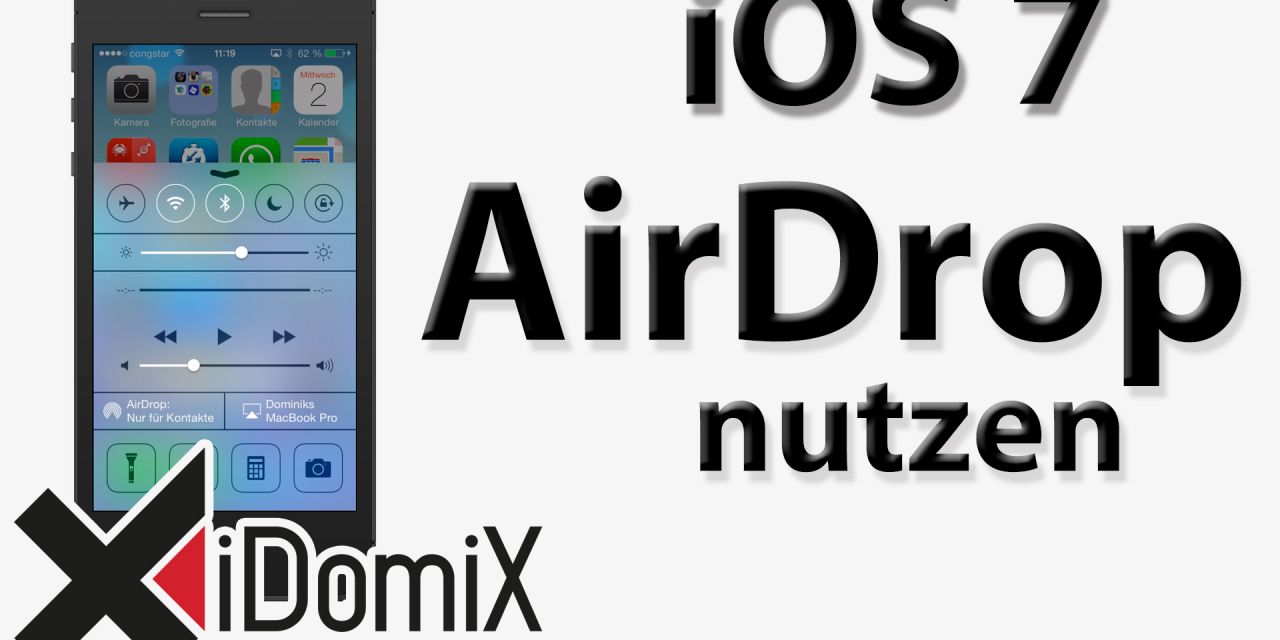 iOS 7 AirDrop nutzen
