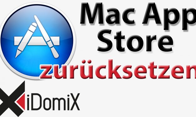 Mac App Store zurücksetzen Reset