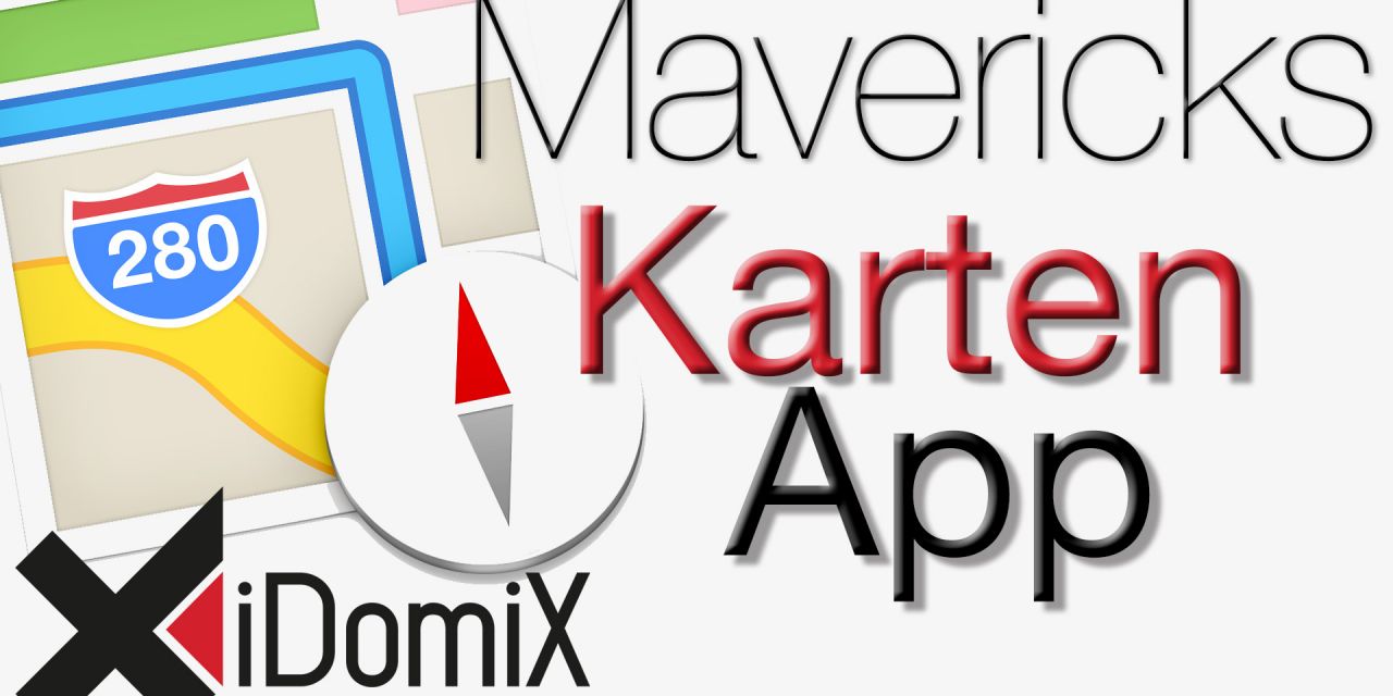 OS X Mavericks Karten App