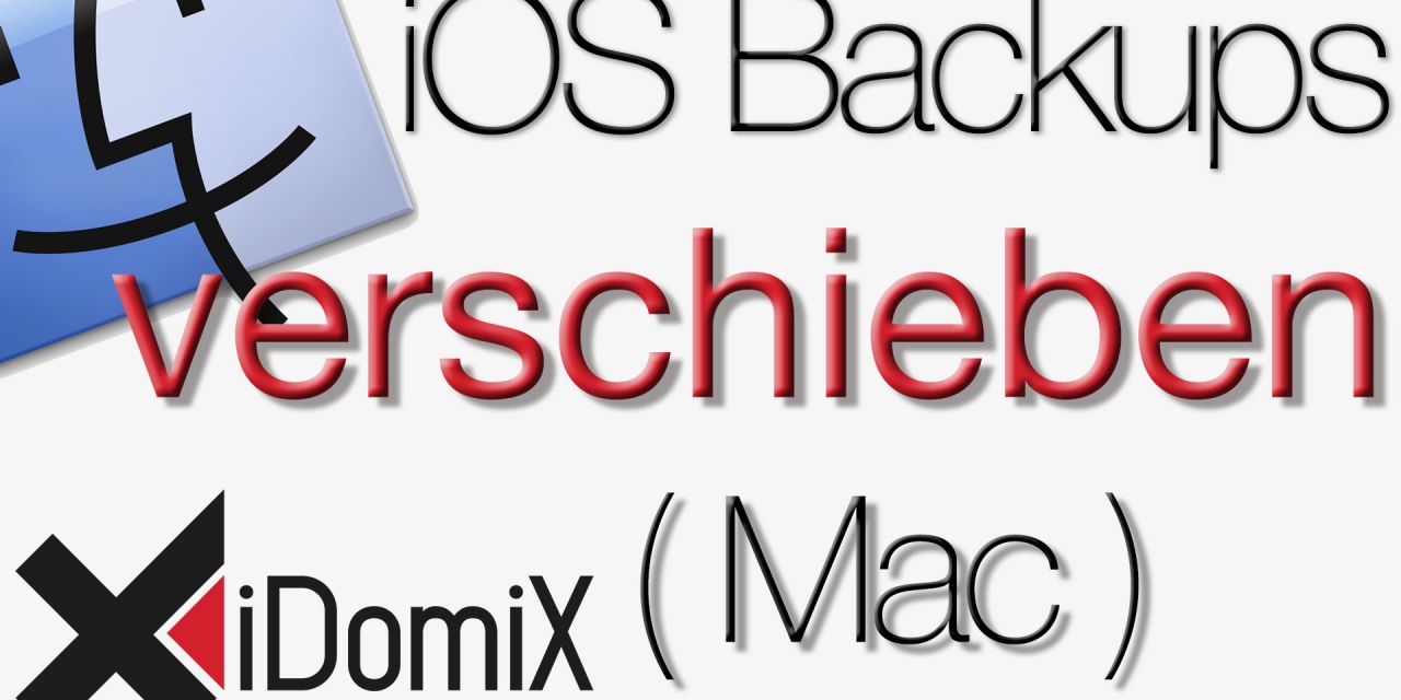 iOS Backups auf externe Festplatte verschieben (Mac)