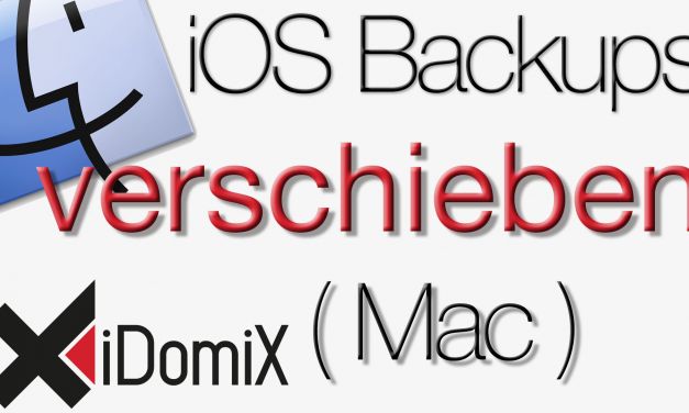 iOS Backups auf externe Festplatte verschieben (Mac)