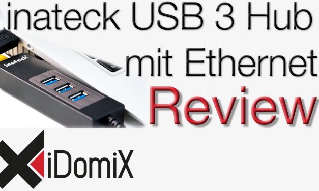 Inateck USB 3.0 Hub mit Gigabit Ethernet
