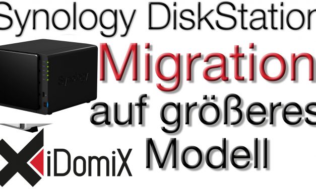 Wechsel von kleiner auf größere DiskStation mit Datenübernahme