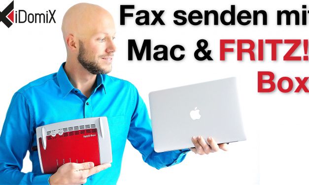Mit Faxer Faxe vom Mac über die FRITZ!Box versenden
