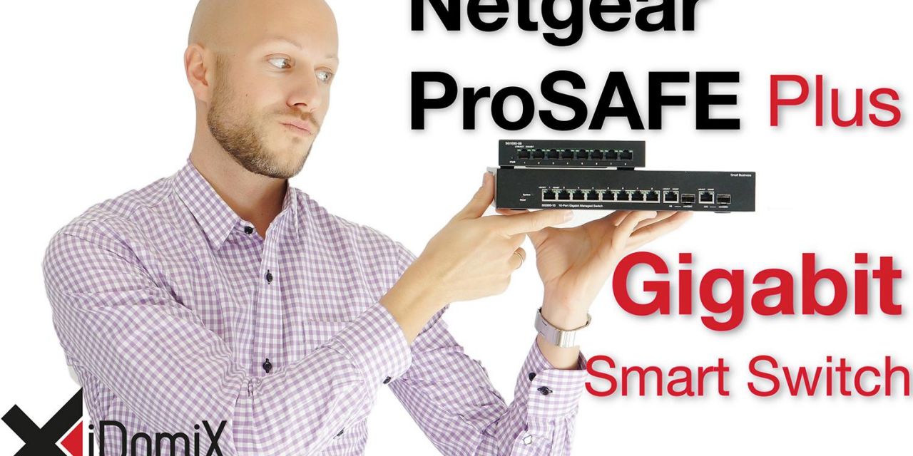Netgear ProSAFE Plus Gigabit Web Managed Smart Switch