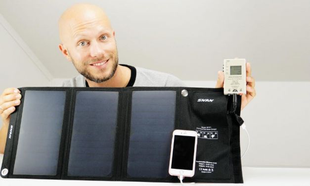 SNAN 21W Solarladegerät mit Dual USB Review