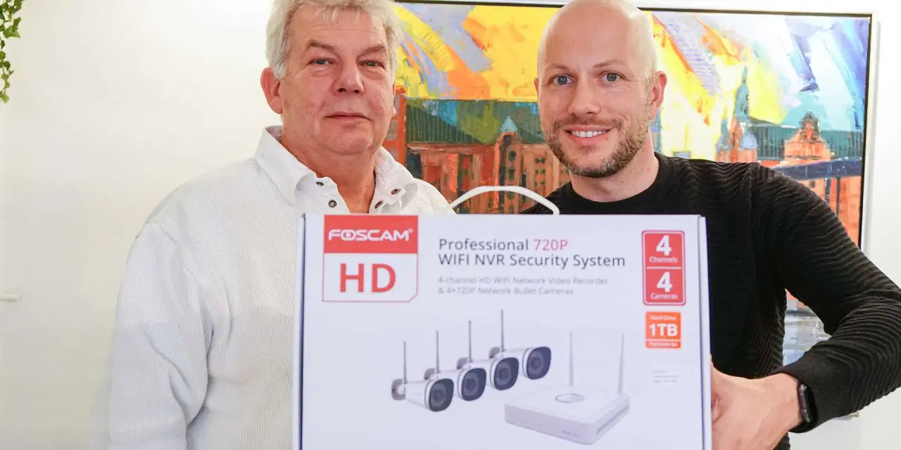 Foscam NVR Überwachungssystem im Privathaushalt