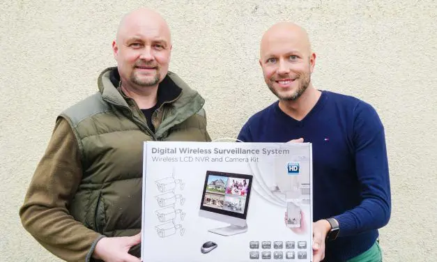 Inkovideo NVR Überwachungssystem mit Monitor für kleines Geld