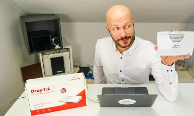 Supervectoring, Draytek Vigor 165 als Modem einrichten