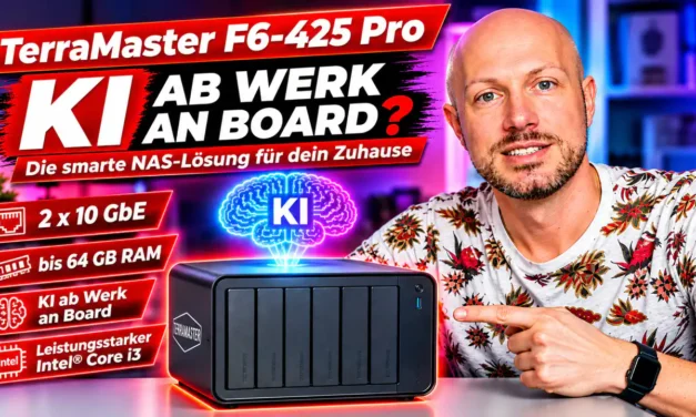 TerraMaster F6-425 Pro: Top Hardware, KI-natives OS und Unraid Support ab Werk
